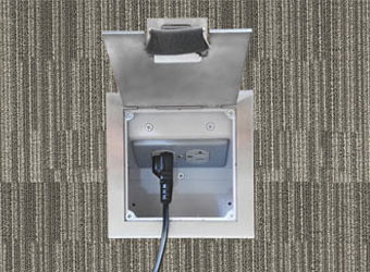 How to Open Floor Outlet Cover