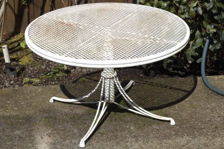 How to Stop Patio Furniture from Leaking Rust
