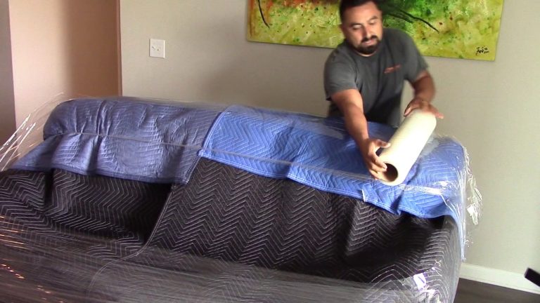 How to Wrap Leather Furniture for Storage
