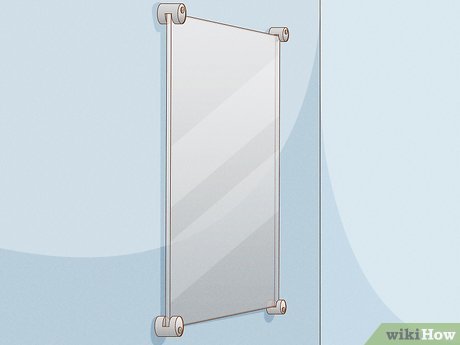 How to Hang Glass on Wall