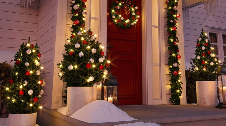How to Anchor Outdoor Christmas Decorations