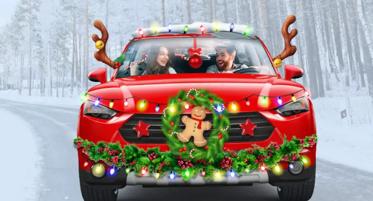 How to Decorate Car for Christmas