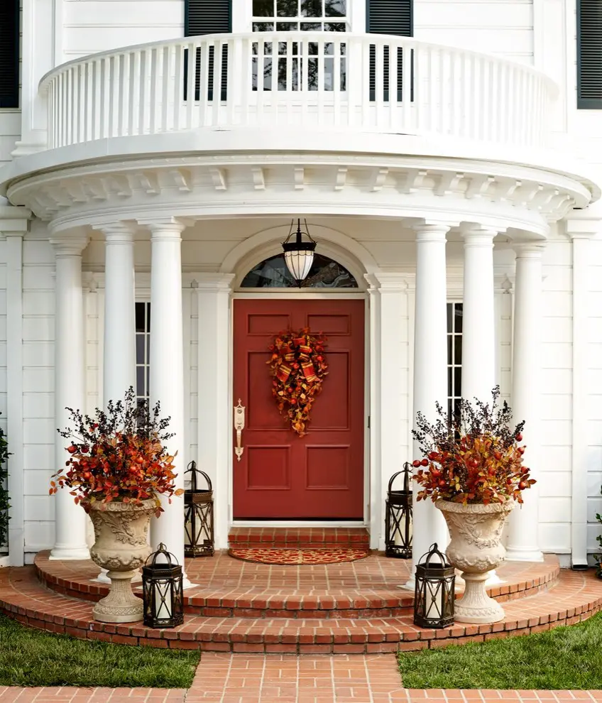 How to Decorate a Double Front Door