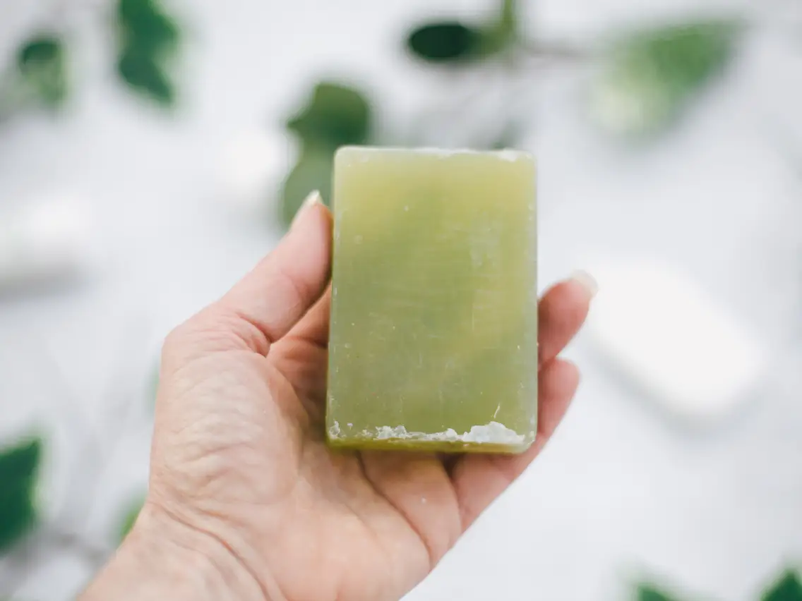 How to Make Green Soap at Home