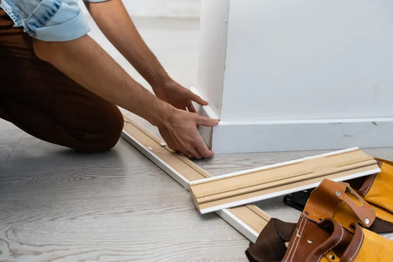 How to Secure Furniture to Wall With Baseboards