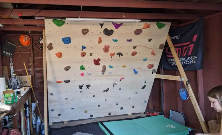 How to Build a Freestanding Home Climbing Wall