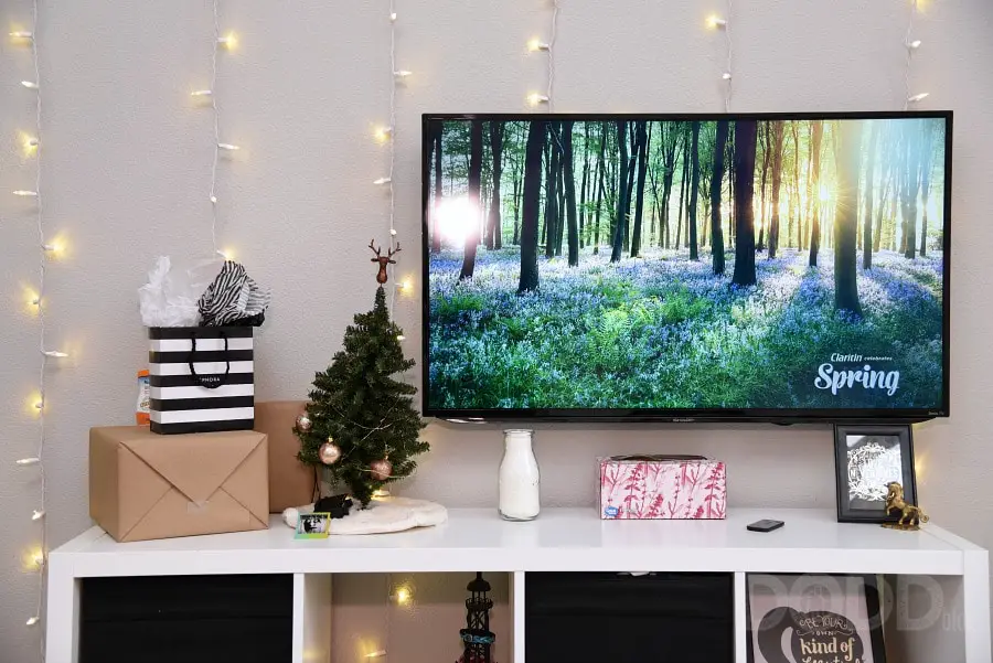 How Can I Hide My Tv for Christmas
