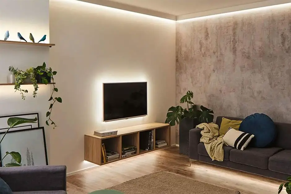 How to Hide Led Strip Lights on Wall