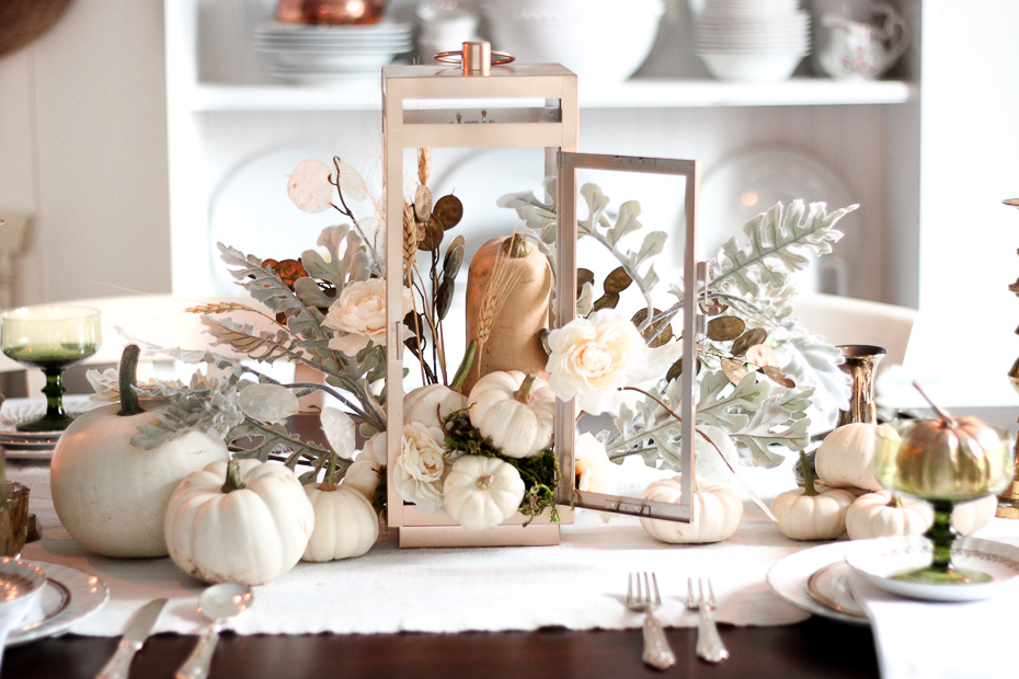 How to Decorate With White Pumpkins