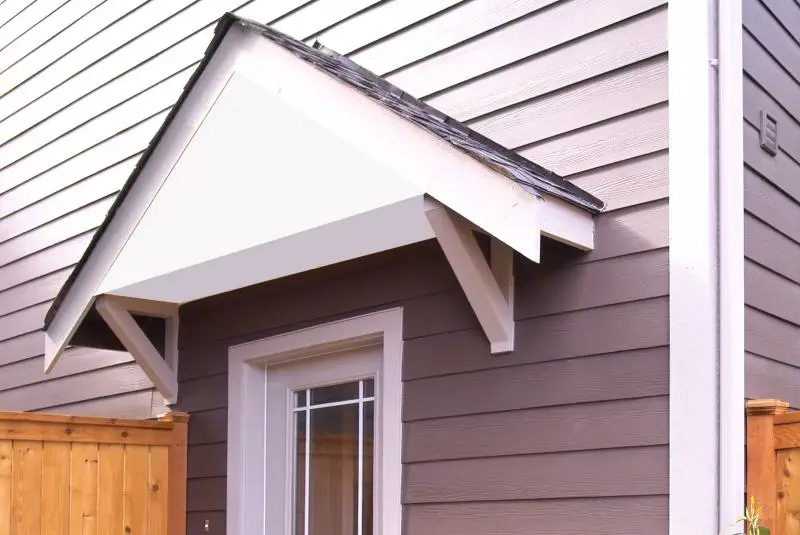 How to Install an Awning on a Vinyl Siding House
