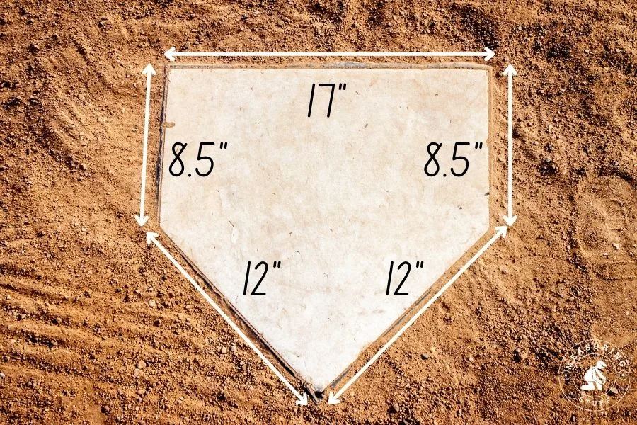 How Wide is Home Plate in Softball