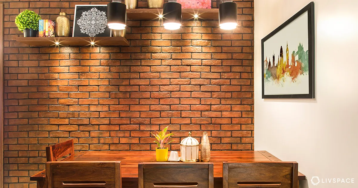 How to Decorate Brick Wall Outside