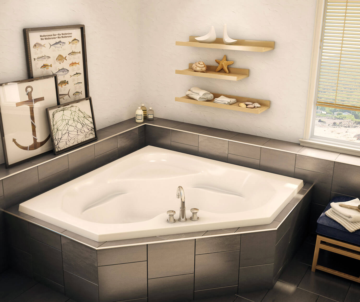 How to Decorate around a Jacuzzi Tub
