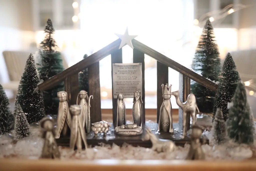 How to Display Nativity Set