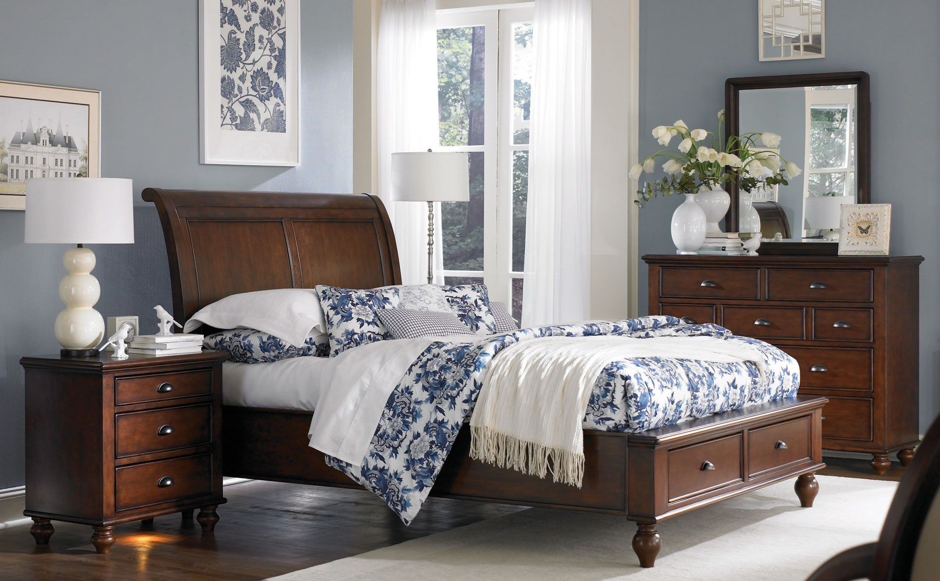 How to Style Cherry Wood Bedroom Furniture