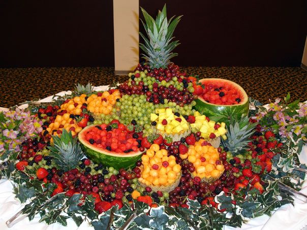 What are Some Tips for Creating Beautiful Fruit Displays for Weddings