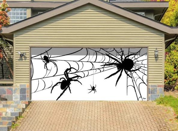 How to Decorate Garage Door for Halloween