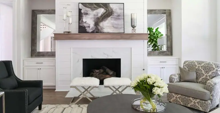 How to Decorate a Mantel With a Tv above It