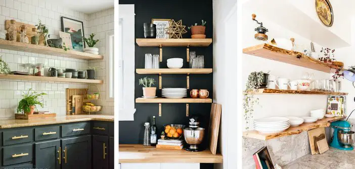 How to Decorate a Shelf in the Kitchen