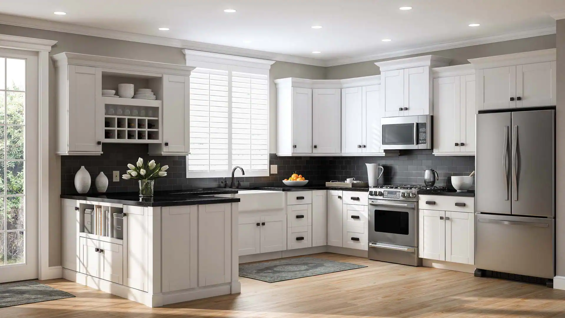 Styles of Shaker Cabinets