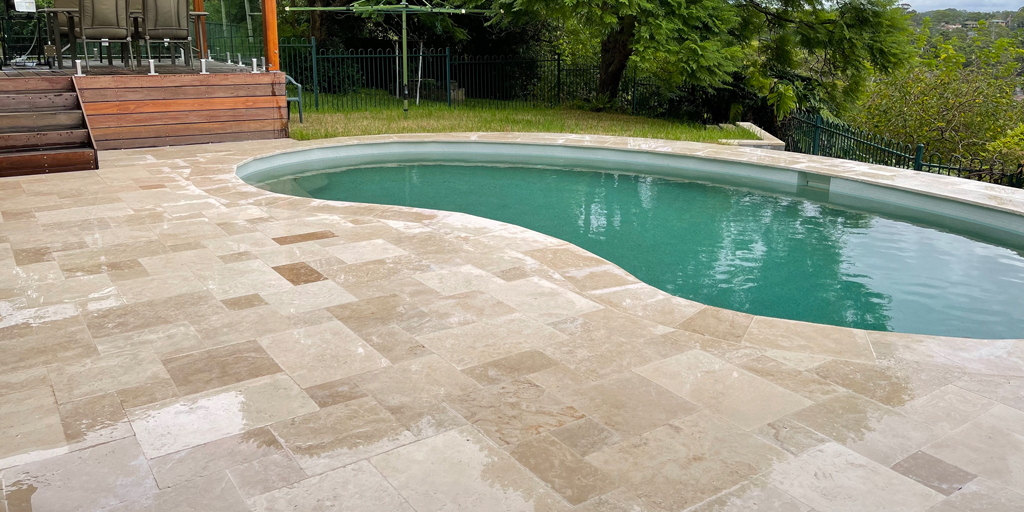 Installation and Maintenance Tips for Silver Travertine Pool Coping