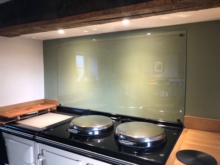 How thick is Glass for a Splash Back?