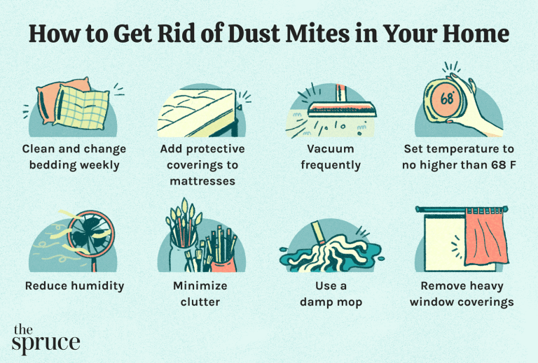 What kills dust mites naturally?