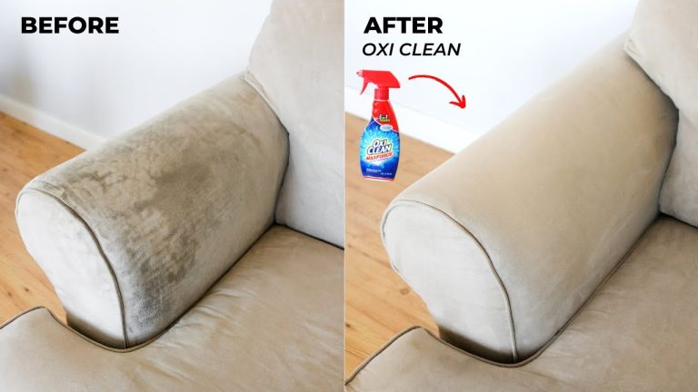 What is the best way to clean fabric upholstery?