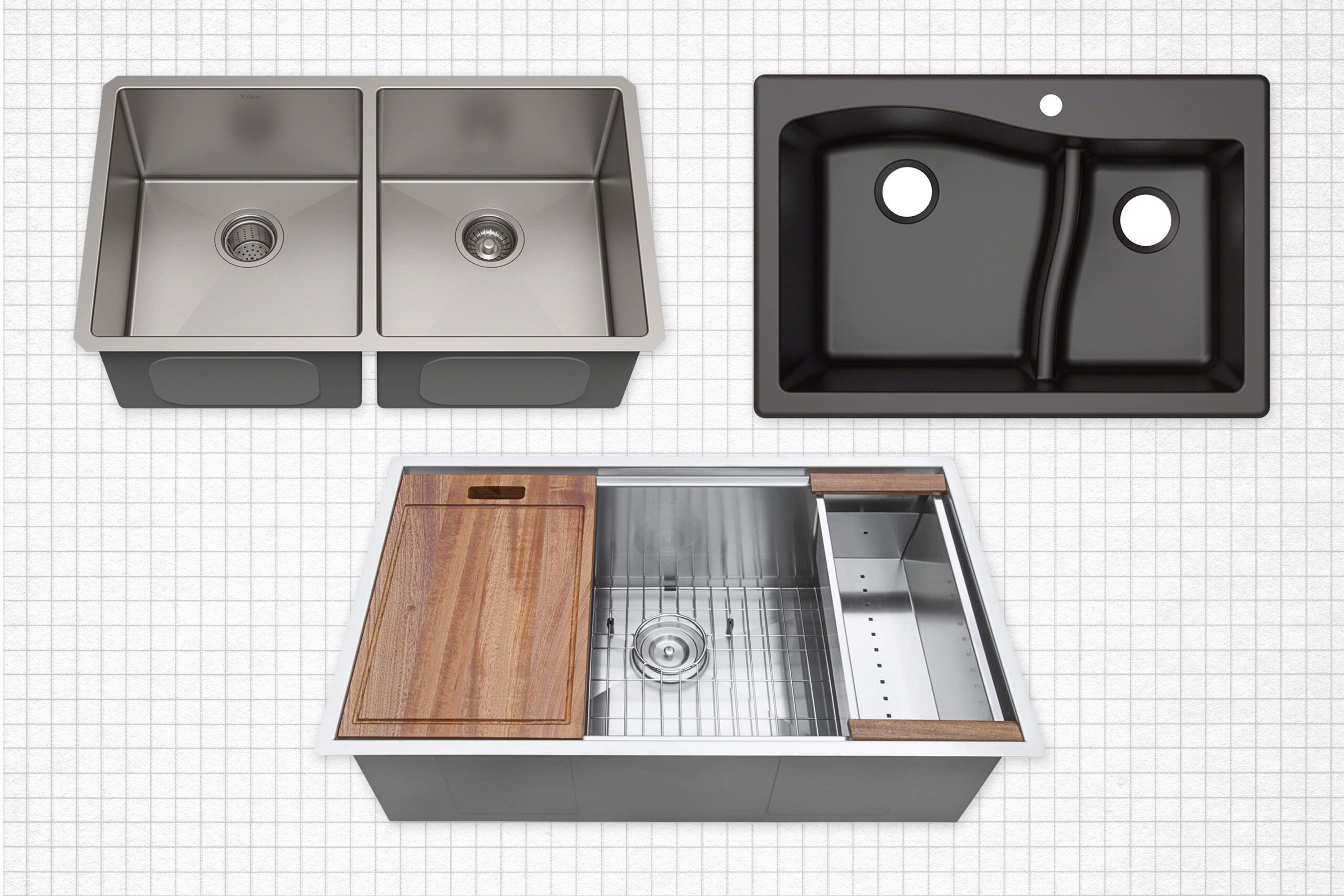 Different Types of Stainless Steel Kitchen Sinks