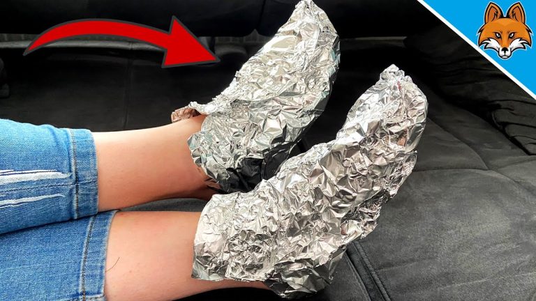 Wrap Your Feet In Aluminum Foil