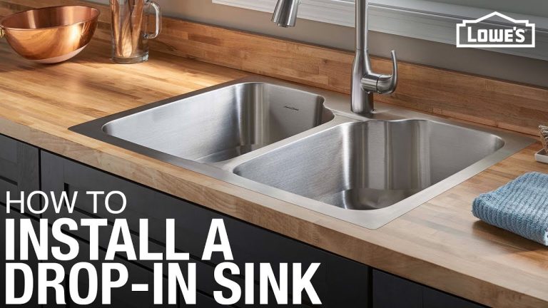 How Do You Install A Kitchen Sink On A Countertop?