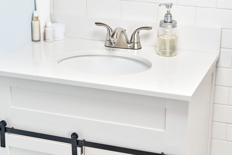How To Replace & Install A Bathroom Vanity And Sink