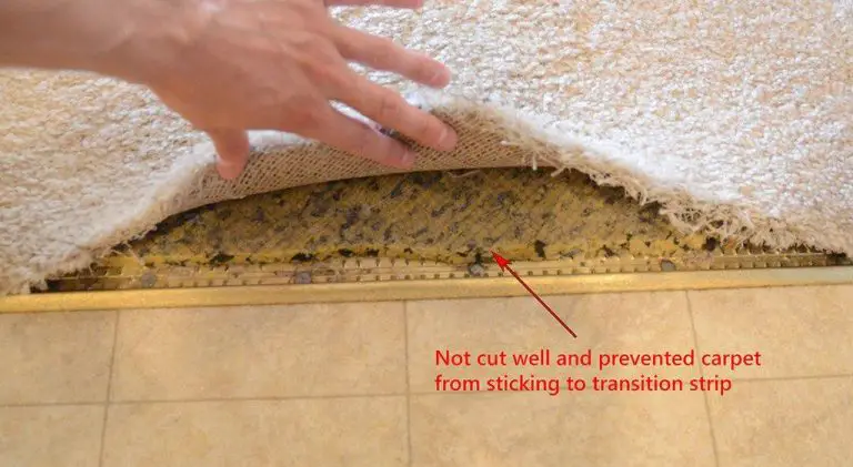 How To Fix Carpet Transition Strip