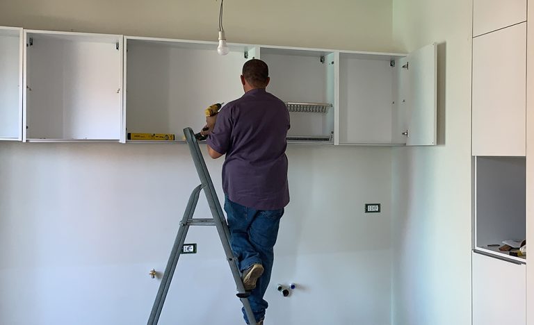 How Do You Connect Wall Cabinets Together?