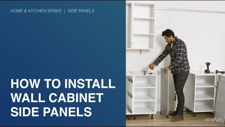 How Do You Attach Cabinet Sides?