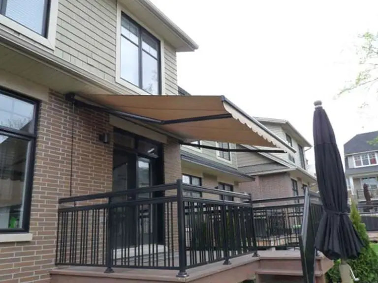 How Do You Attach An Awning To Side Of House?