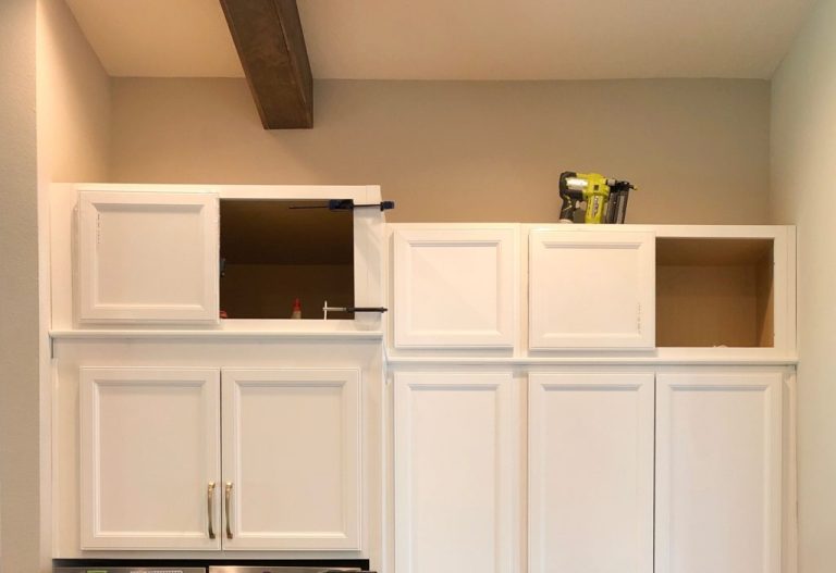 Can You Stack 2 Wall Cabinets?