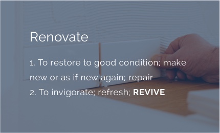 What Does Under Renovation Mean?