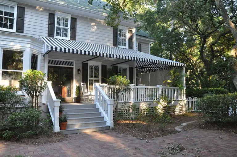 Can You Put Awning On Front Of House?