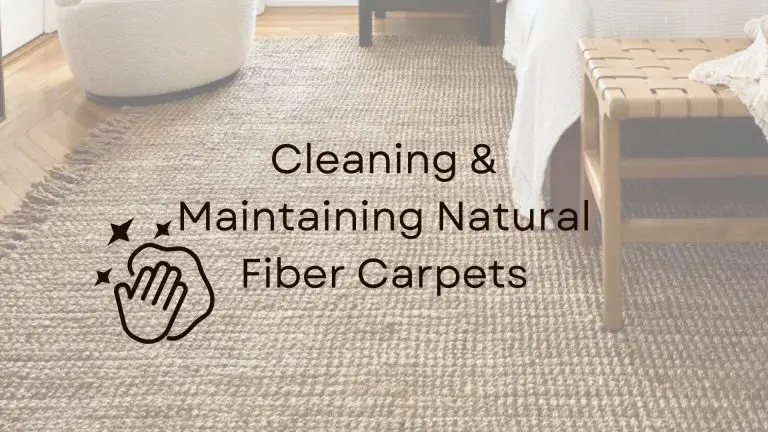How To Clean A Natural Fiber Rug