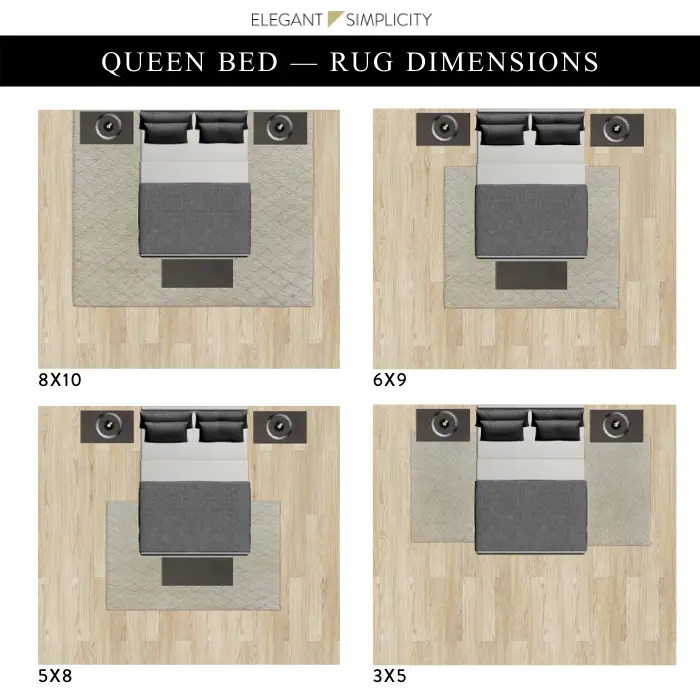How To Lay Rug In Bedroom