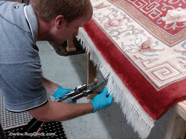 How To Clean Rug Fringe
