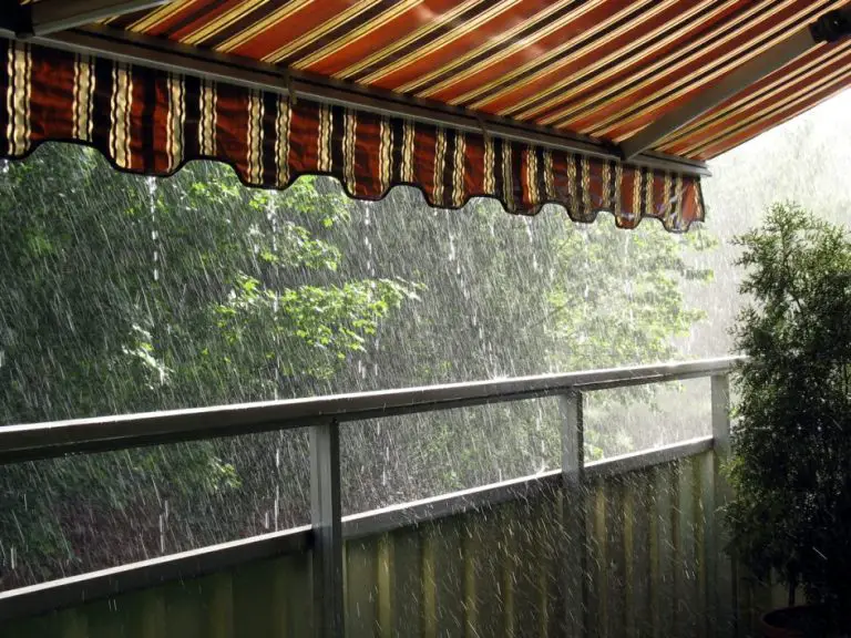 Can Awnings Withstand Rain?