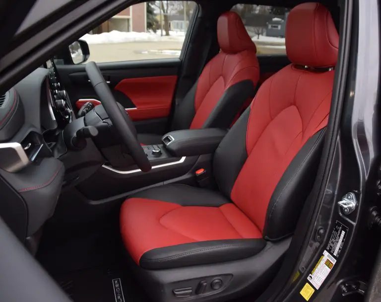 What Suv Has Red Leather Interior