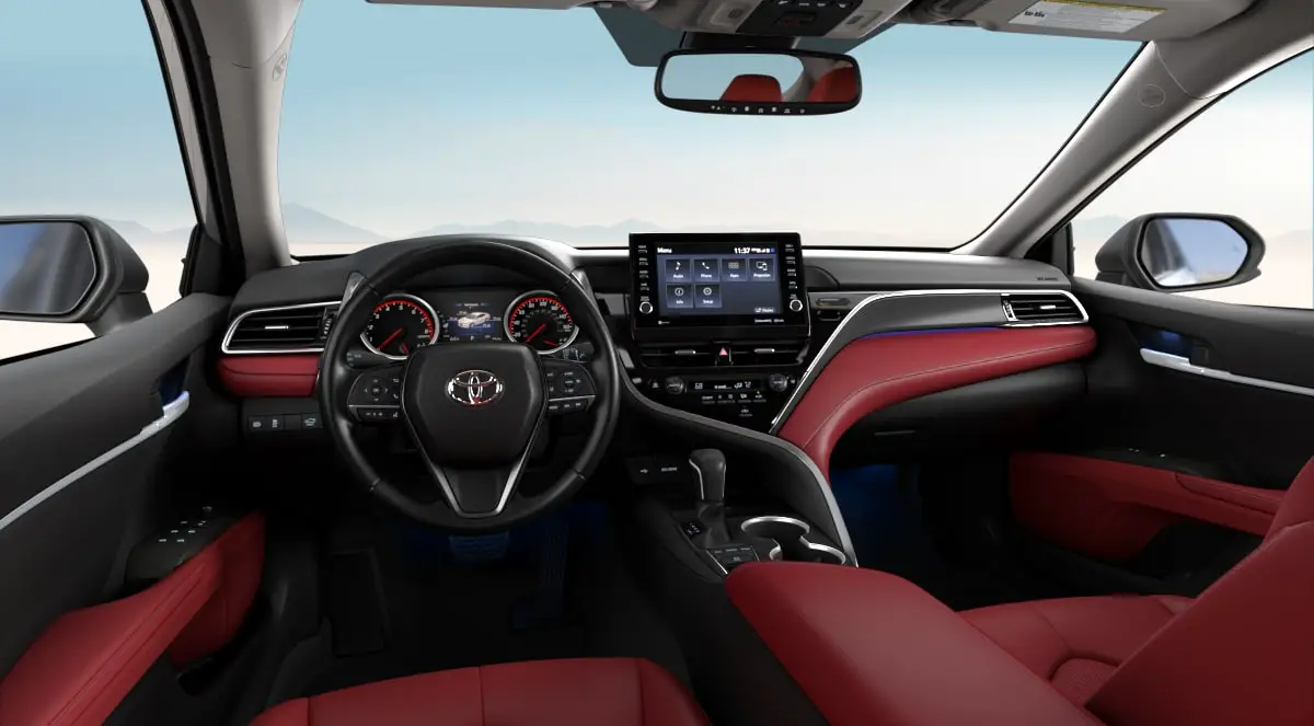 which-toyota-has-red-interior