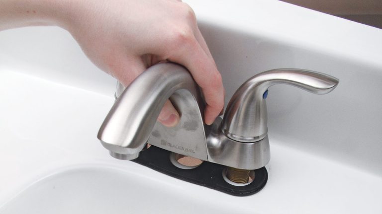 Changing Bathroom Faucet