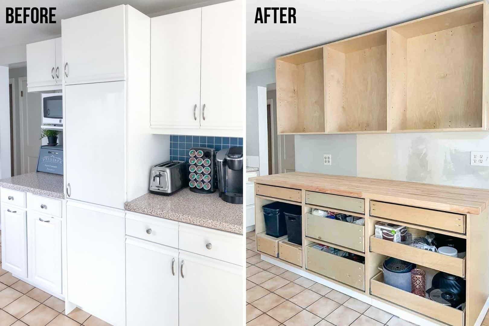 Benefits of Installing Upper Cabinets First