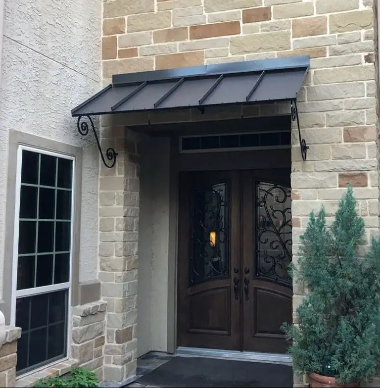 Metal Awning For Front Door
