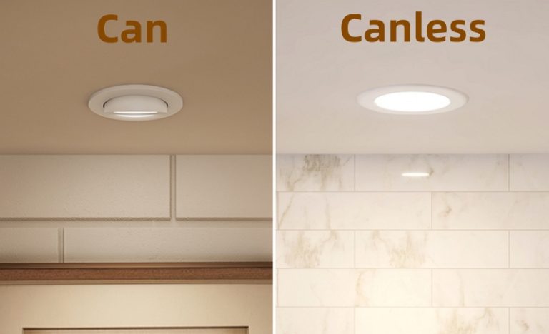 Canless Vs Canned Recessed Lighting