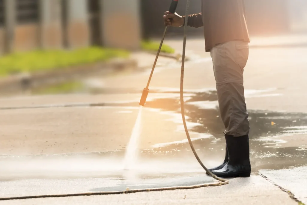 How PSI Influences Cleaning Concrete